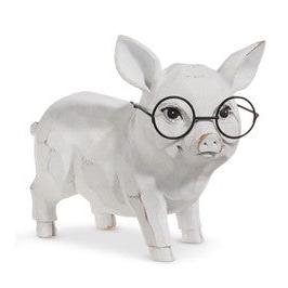 5" Pig with Glasses