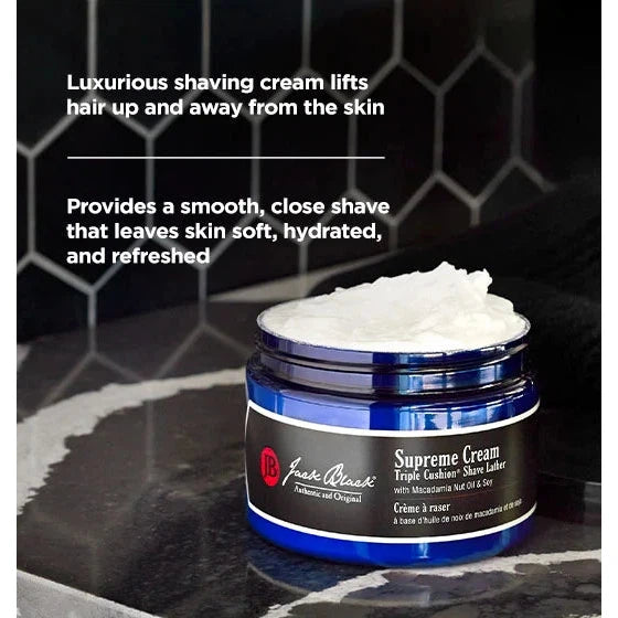 Supreme Cream Triple Cushion Shave Lather