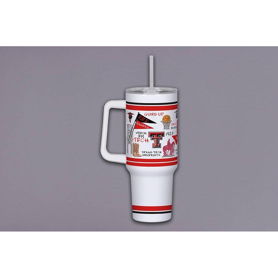 Texas Tech 40oz Tumbler w/ Handle