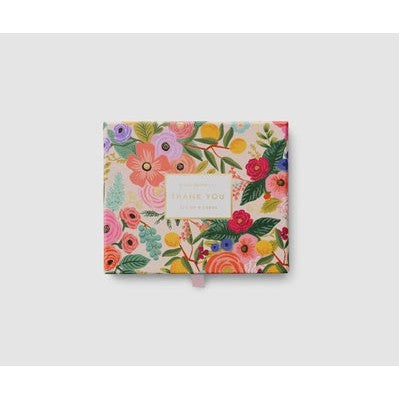 Garden Party Thank You Keepsake Card Box