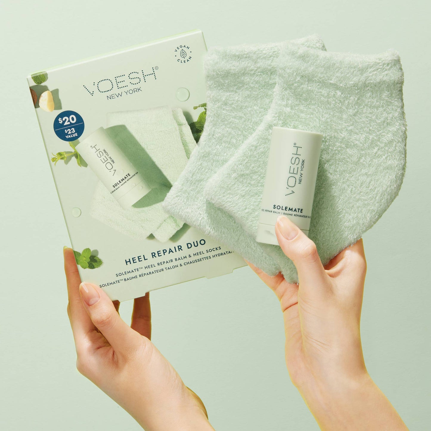 Heel Repair Duo - Mint