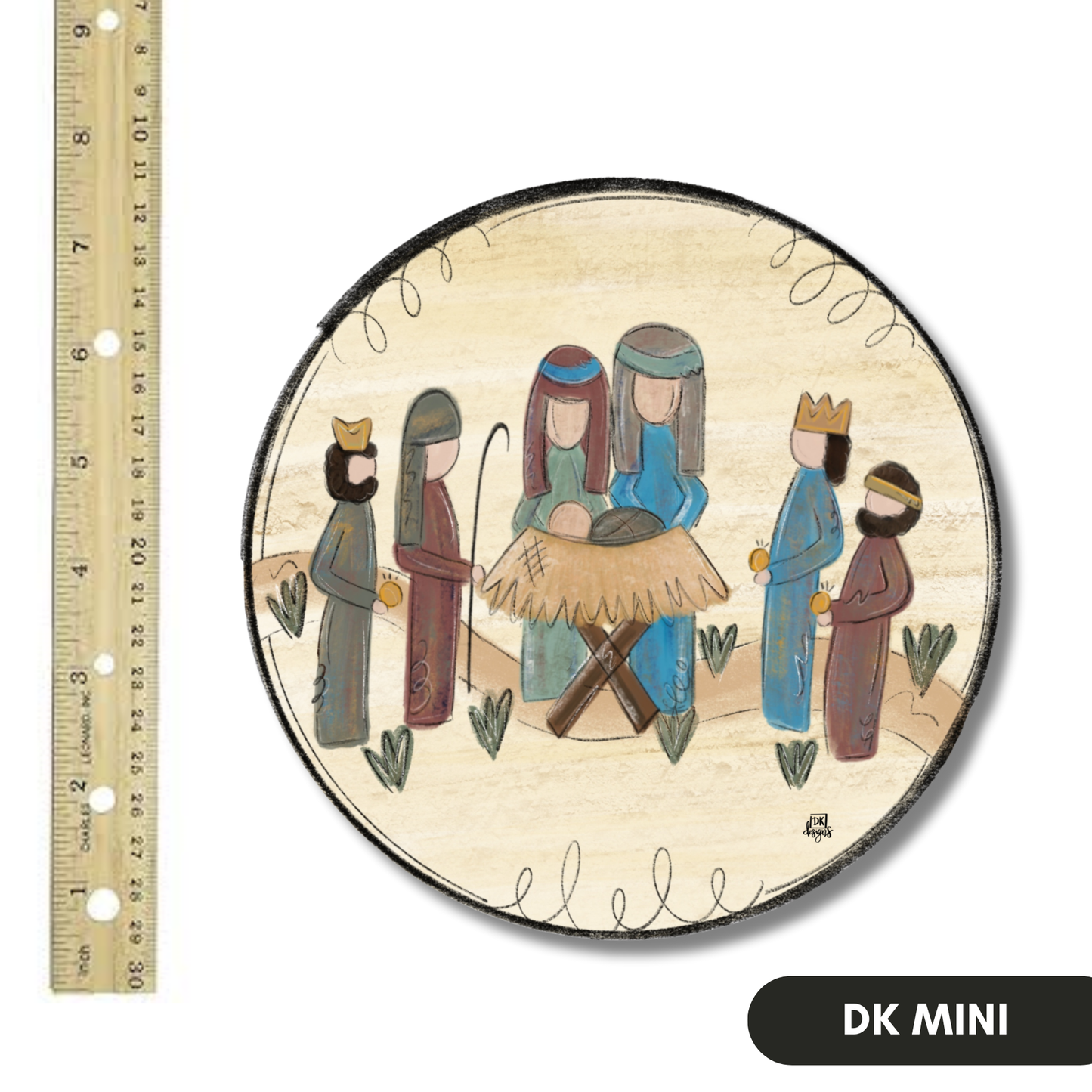 Nativity Circle Mini