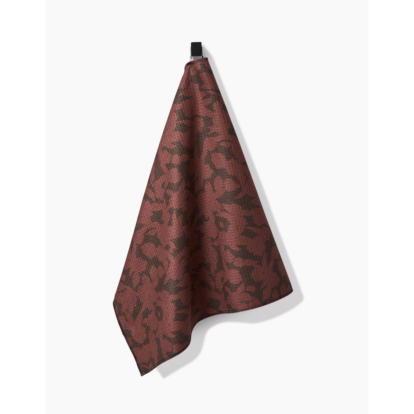Wild Wood Maroon Tea Towel