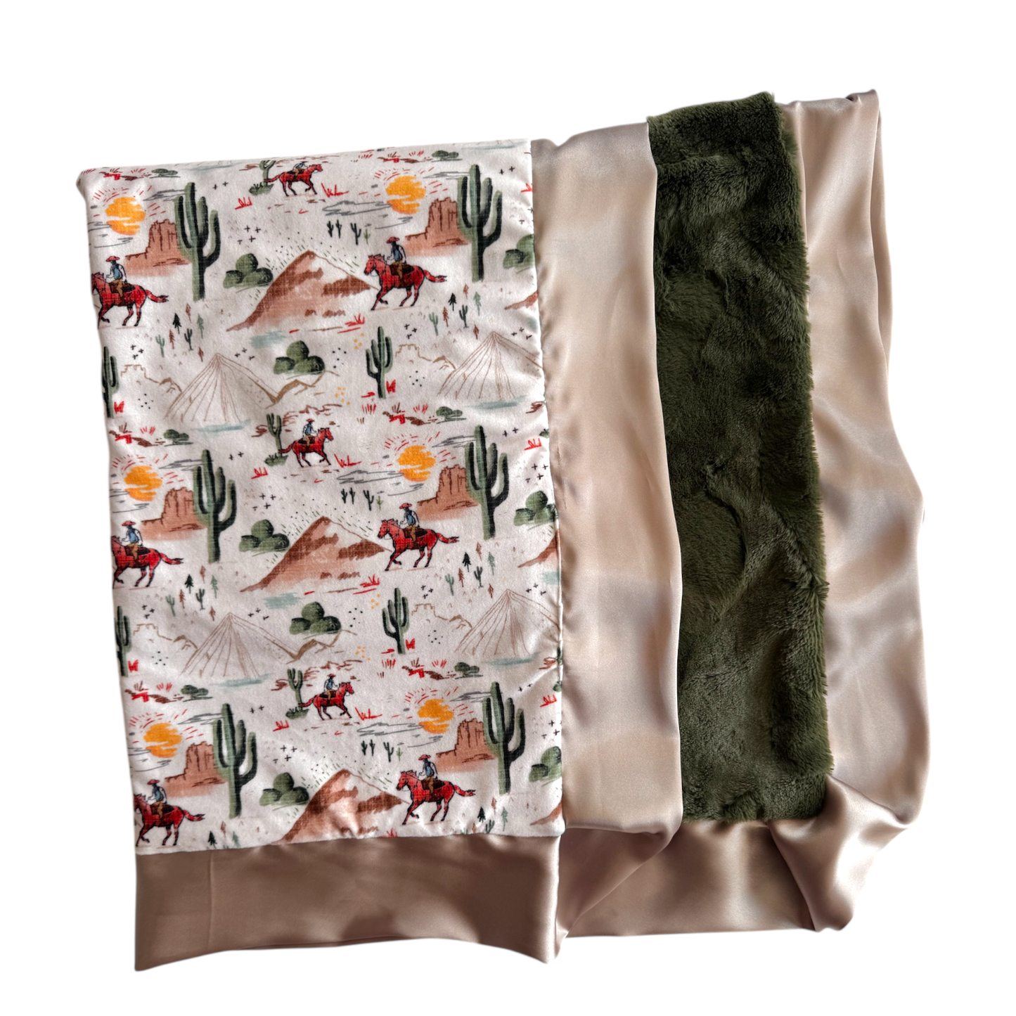 Western Wyatt Cuddle Blanket