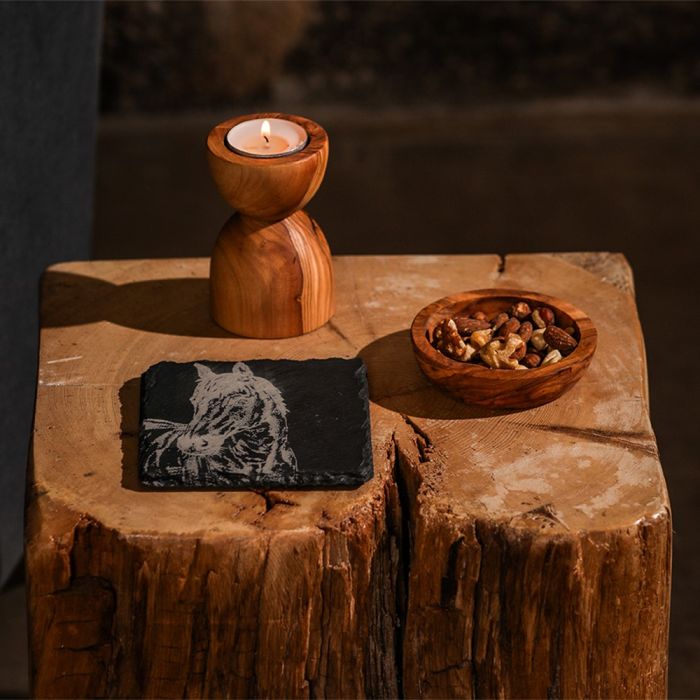 Single Slate Coaster - Horse