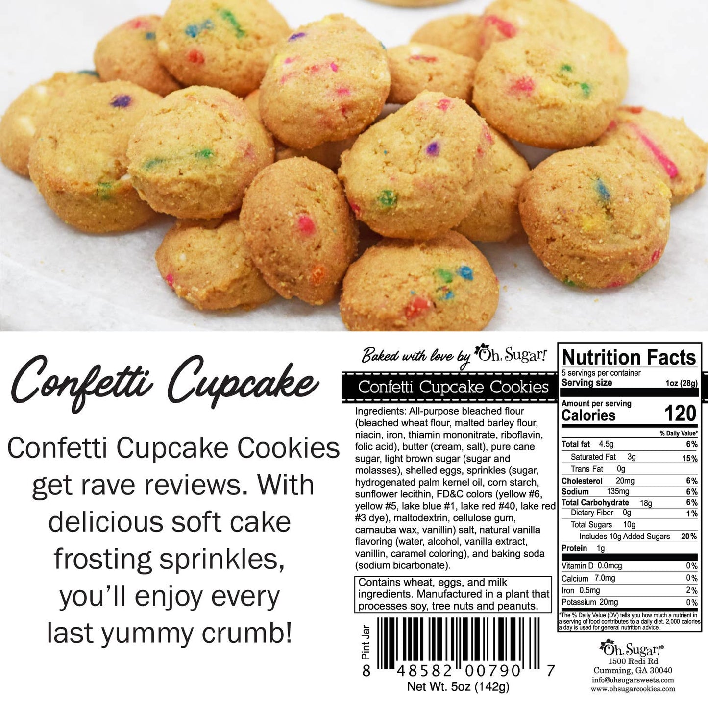 Chocolate Chip Cookies - Fall Assortment #2 - Pint Jars