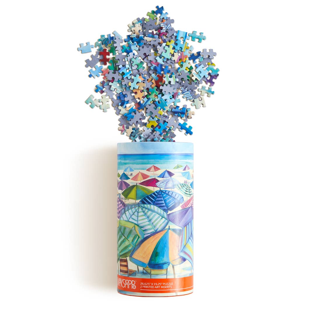 Umbrella Beach | 1000 Piece Jigsaw Puzzle
