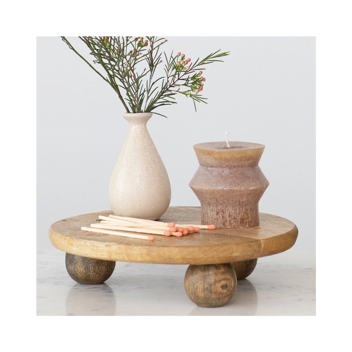 Wooden Pedestal