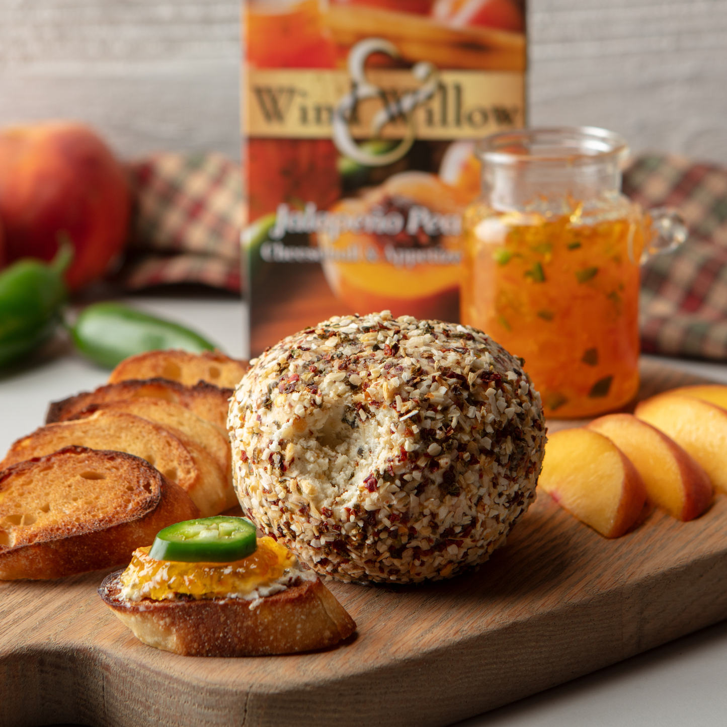 Jalapeno Peach Savory Cheeseball Mixes