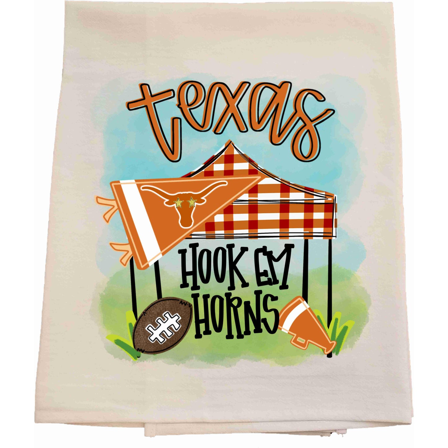 UT Tailgate Tent Tea Towel