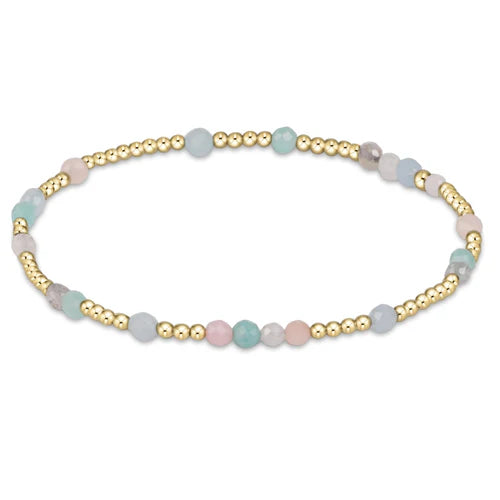 hope unwritten gemstone bracelet - hot mess ss25