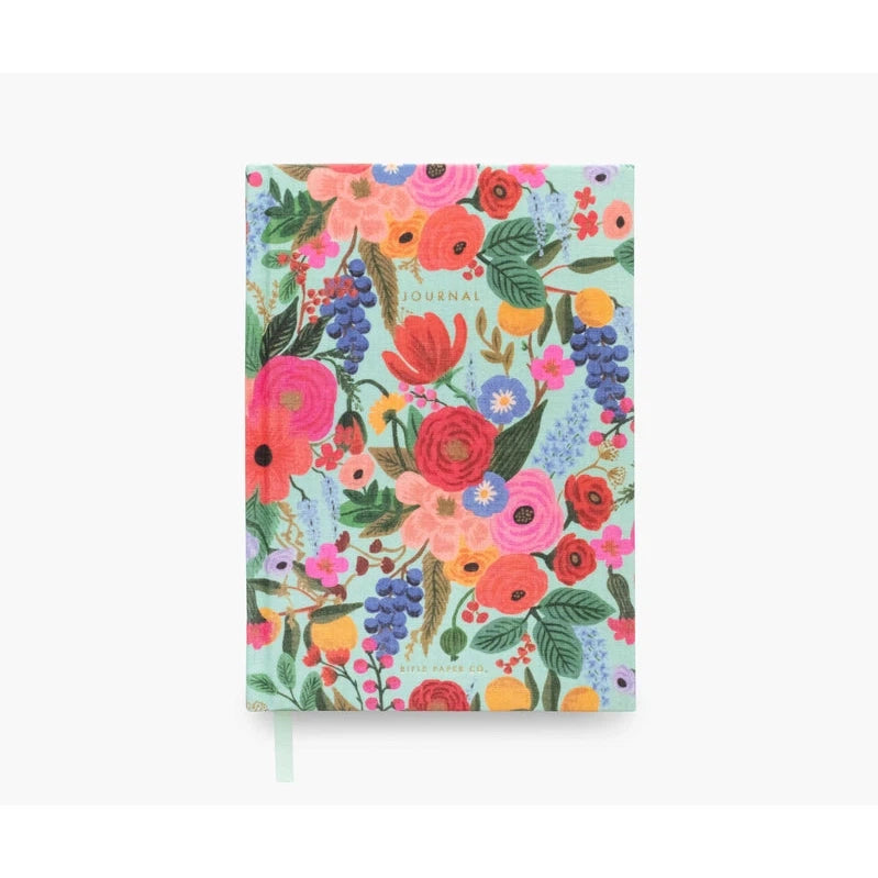 Garden Party Fabric Journal
