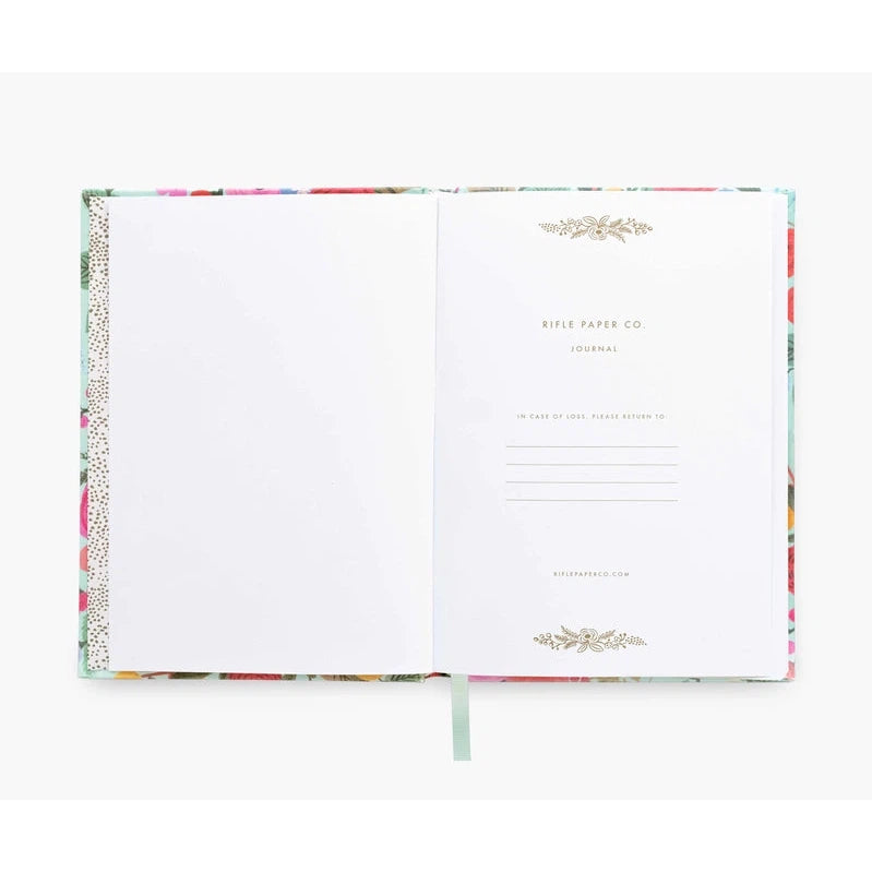 Garden Party Fabric Journal