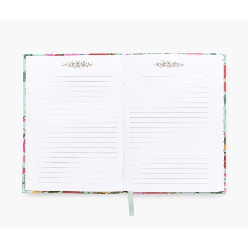 Garden Party Fabric Journal