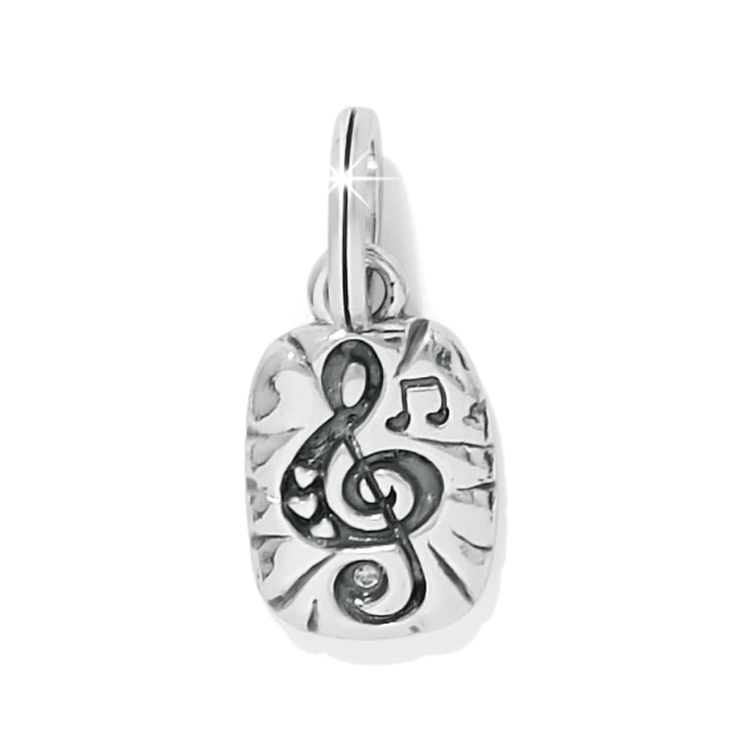 Brighton Joy In Every Note Charm silver music note charm