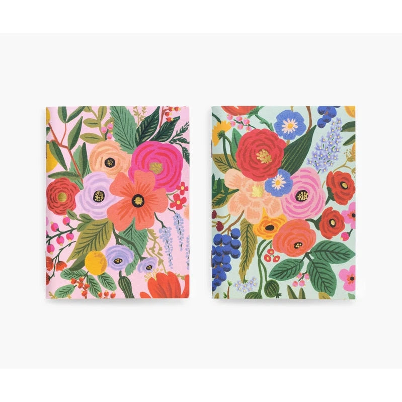 Pair of Garden Party Pocket Notebooks