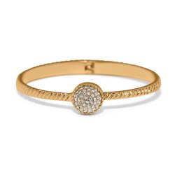 Illumina Celeste Dome Hinged Bangle