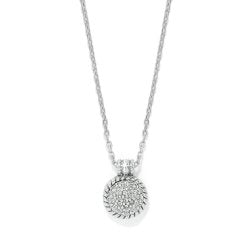 Illumina Celest Silver Dome Necklace