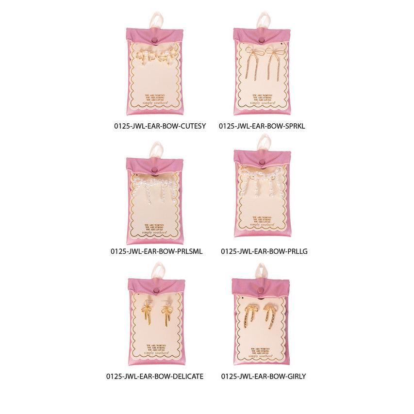 Bow Earrings by Simply Southern (6 styles)