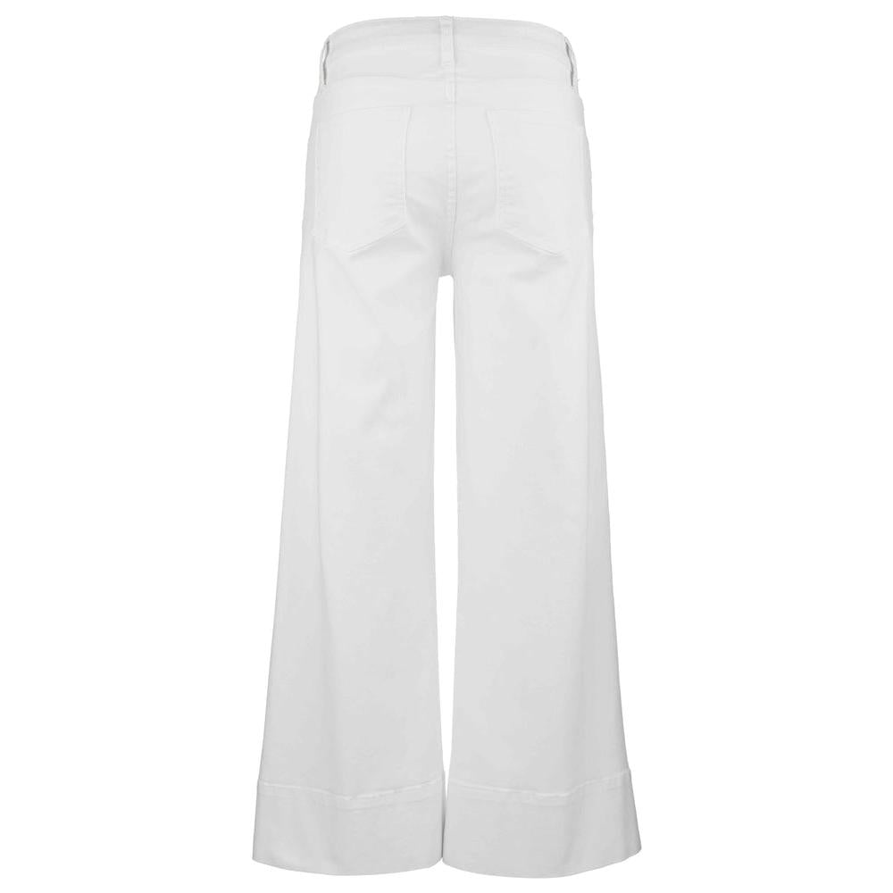 Meg High Rise Front Pin Tuck Wide Hem