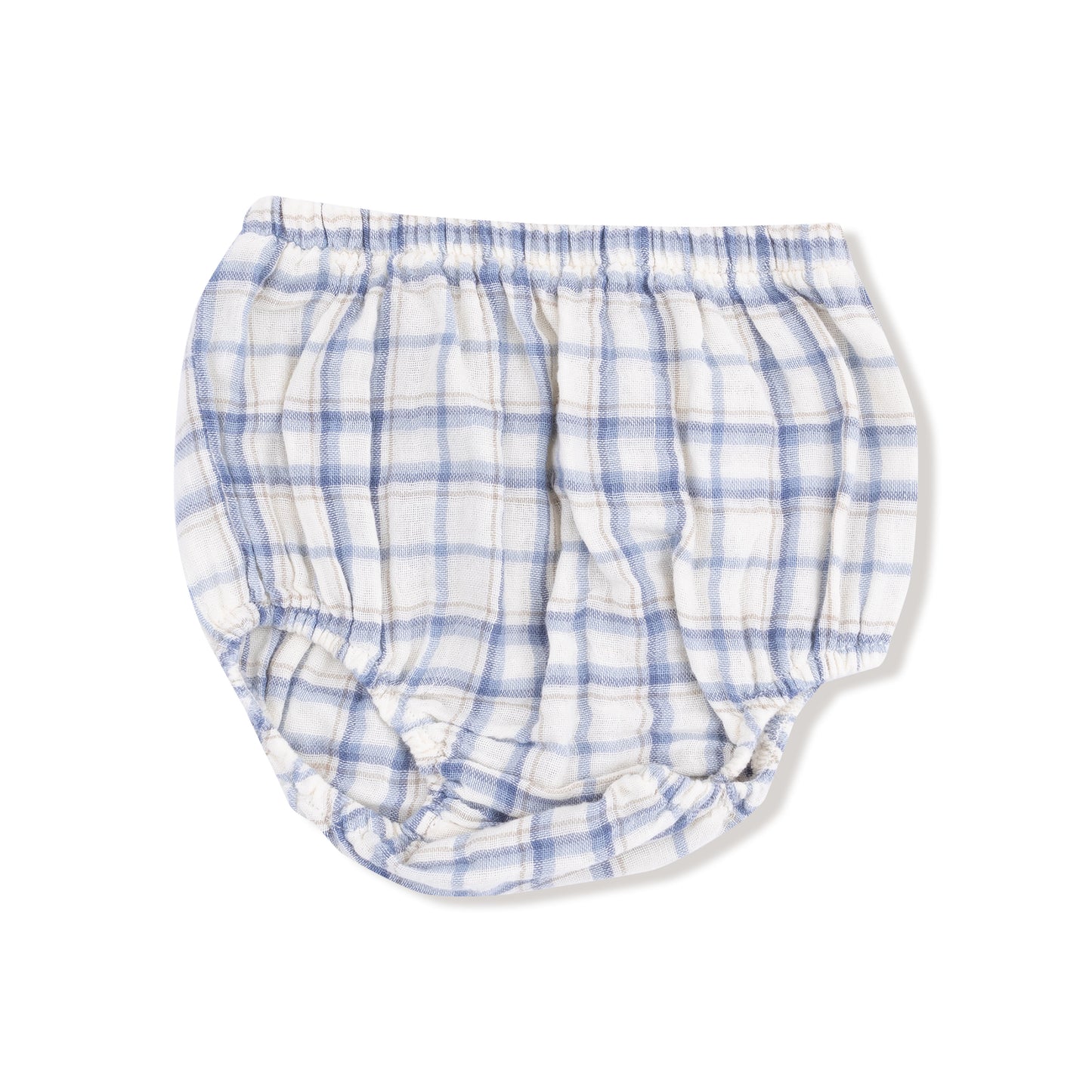 Long Sleeve Dress and Bloomer (2T to 4T Dress Only) - Blue Plaid