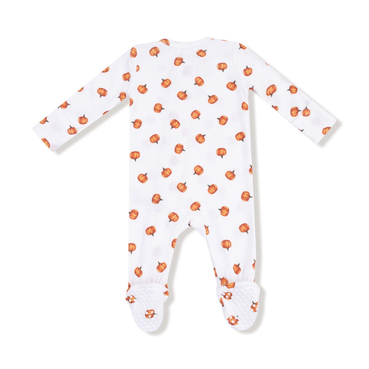 2 Way Zipper Romper - Little Pumpkin