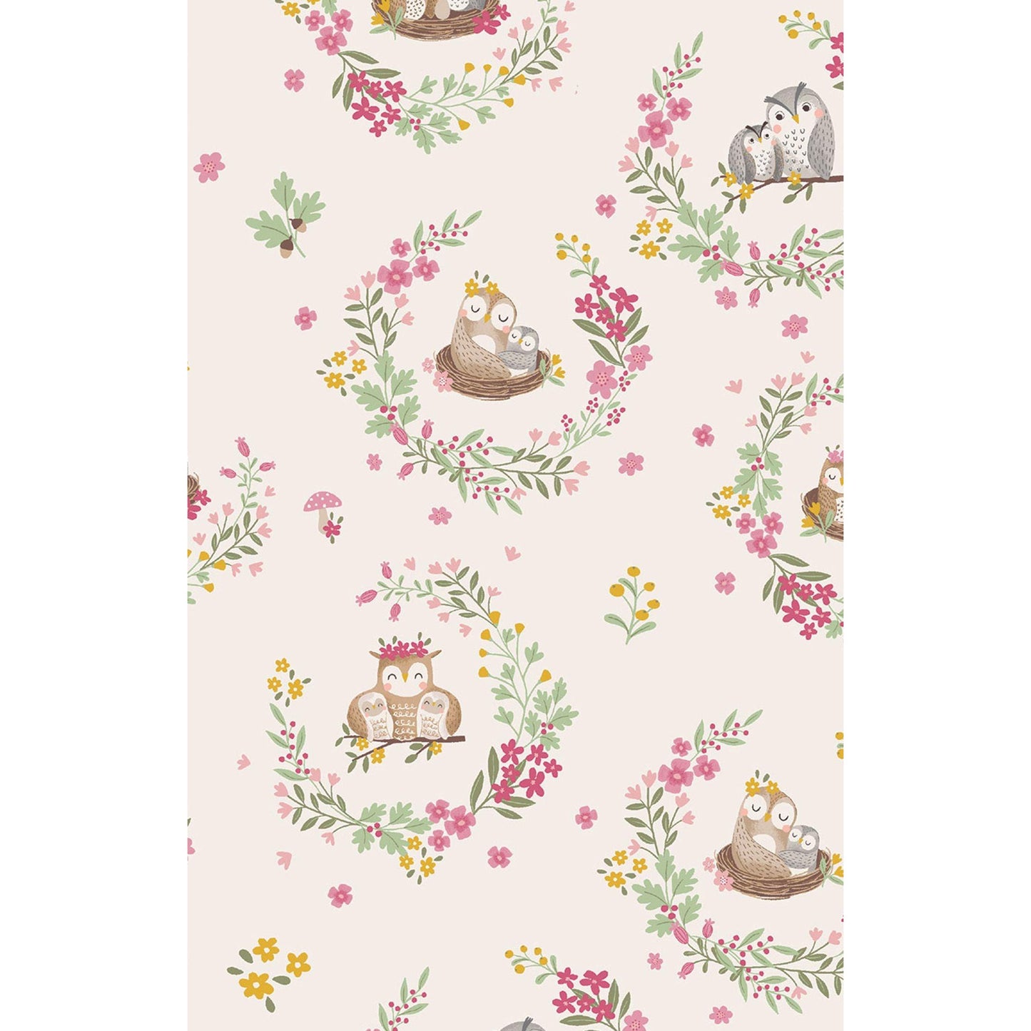 Smocked Romper - Floral Owl Families