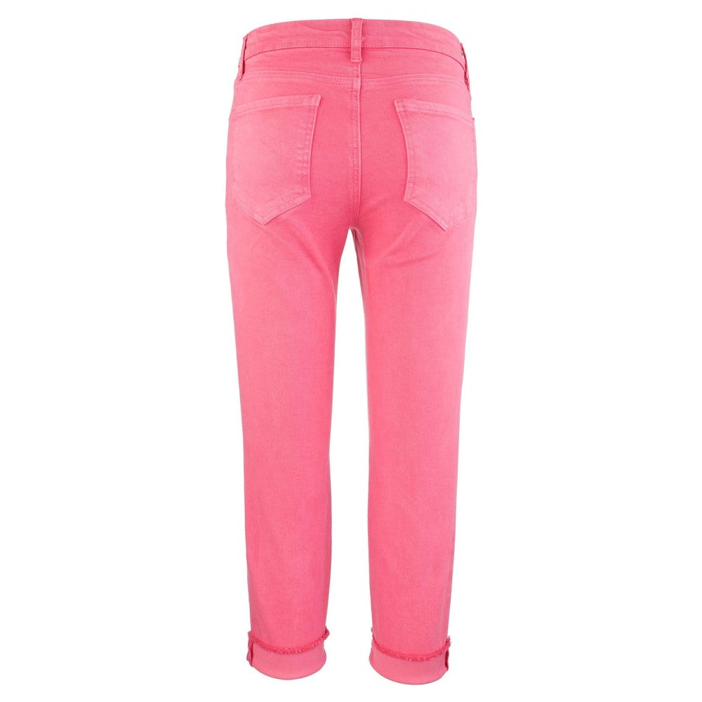 Amy Crop Straight Leg - Sugar Coral