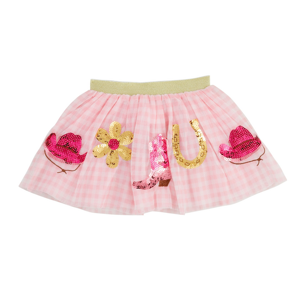 Western Gingham Tutu
