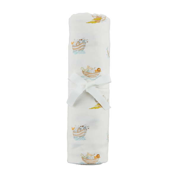 Noah's Ark Stretchy Swaddle