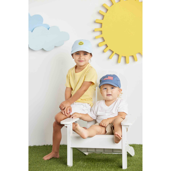 American Flag Embroidered Toddler Hat