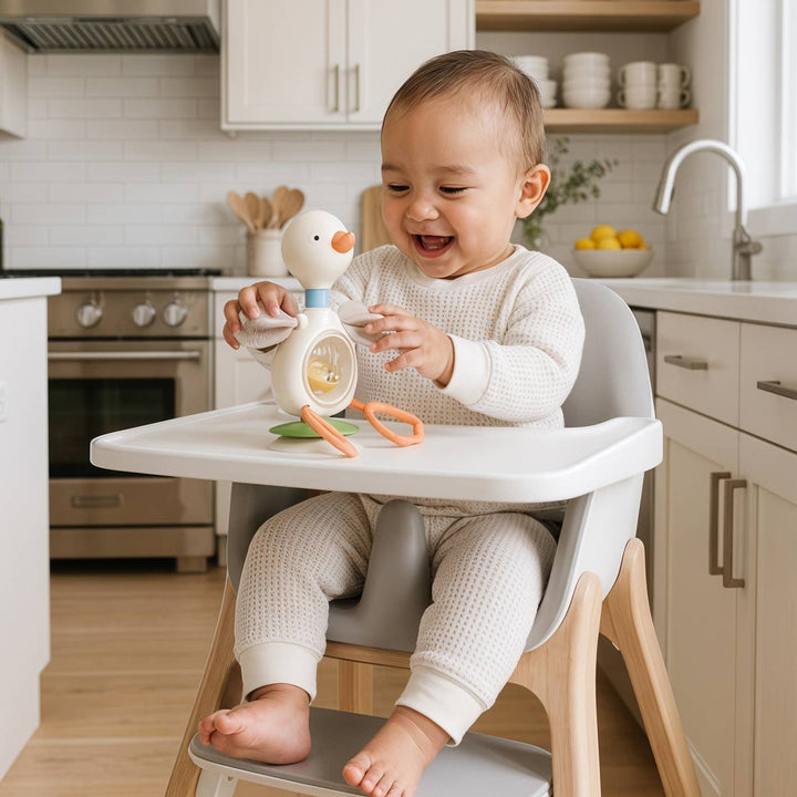 *NEW* Itzy Twist &amp; Bop™ - High Chair Sensory Toy Goose