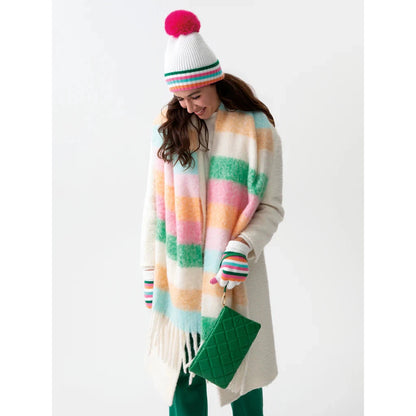 Shiraleah Parker Beanie, Ivory
