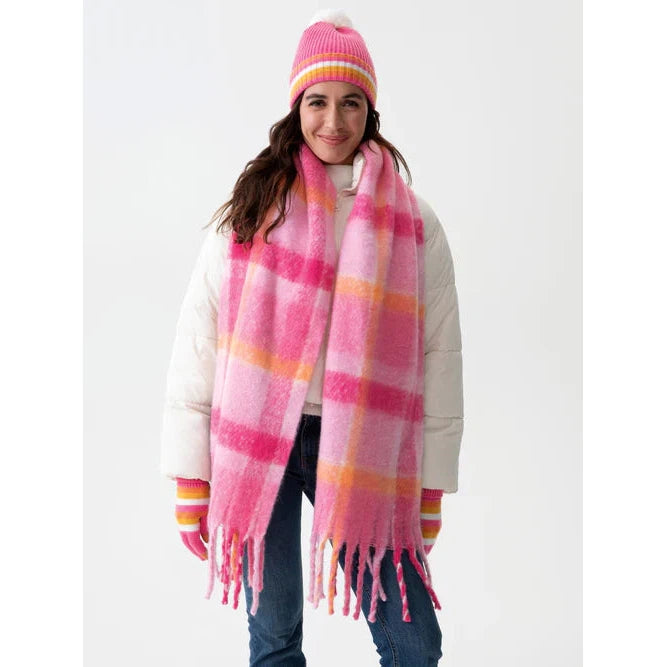 Shiraleah Parker Touchscreen Gloves, Pink