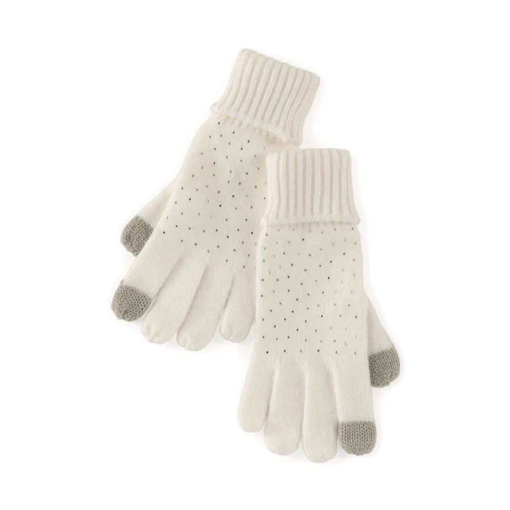 Shiraleah Natalia Touchscreen Gloves, Ivory