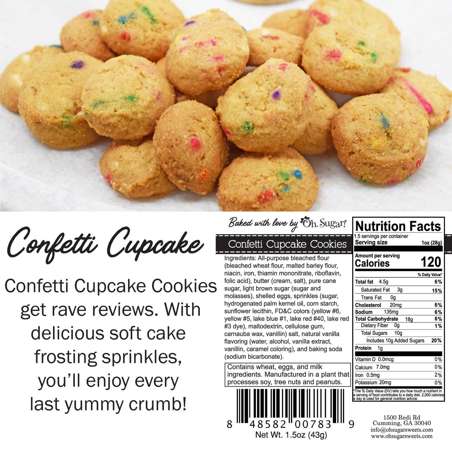 Cookies -Halloween Small Bag Asst 2