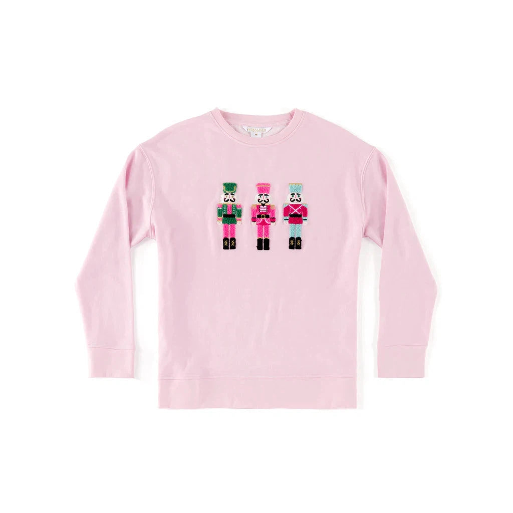 Shiraleah Nutcracker Sweatshirt, Blush