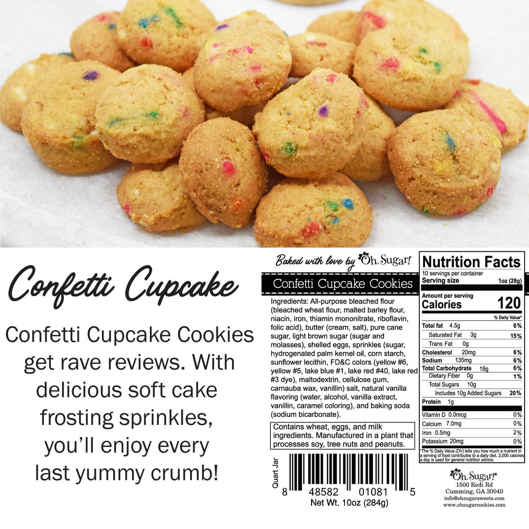 PERSONALIZED Christmas Cookie Quart Jars (Label PHTS)