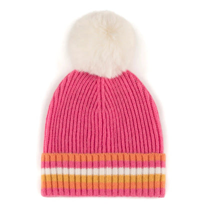 Shiraleah Parker Beanie, Pink