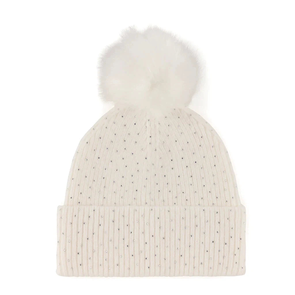 Shiraleah Natalia Beanie, Ivory