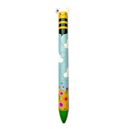TWICE AS NICE WOODLAND 2 COLOR CLICK PEN