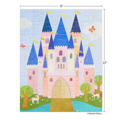 Pink Royal Castle | 48 Piece Kids Puzzle Snax