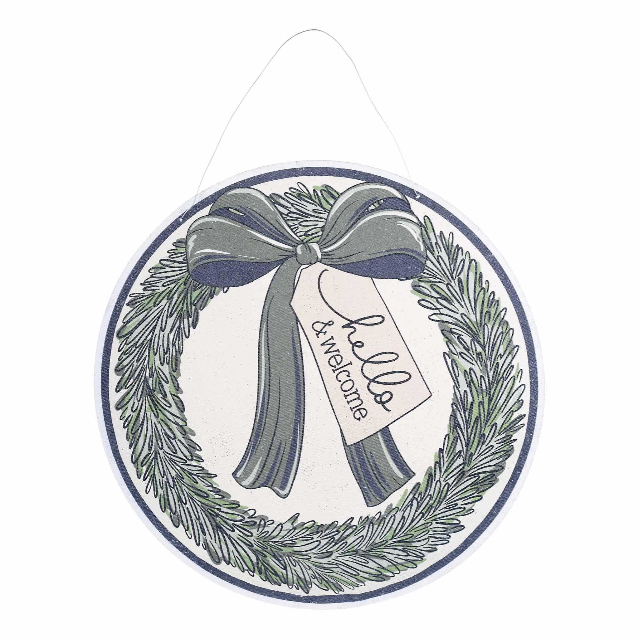 Glory Haus Born in a Stable/Hello Wreath Burlee