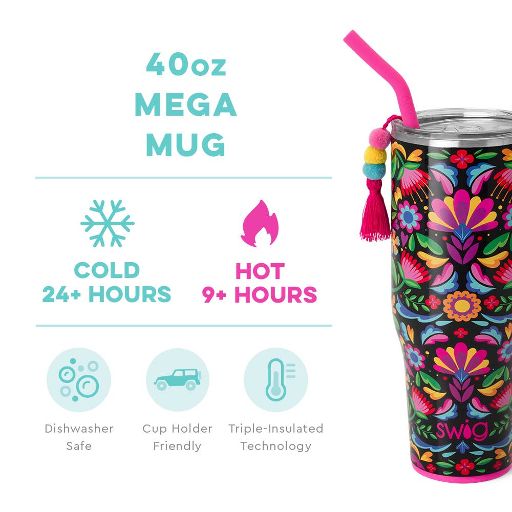 Pretty In Pearl Mega Mug (40oz)