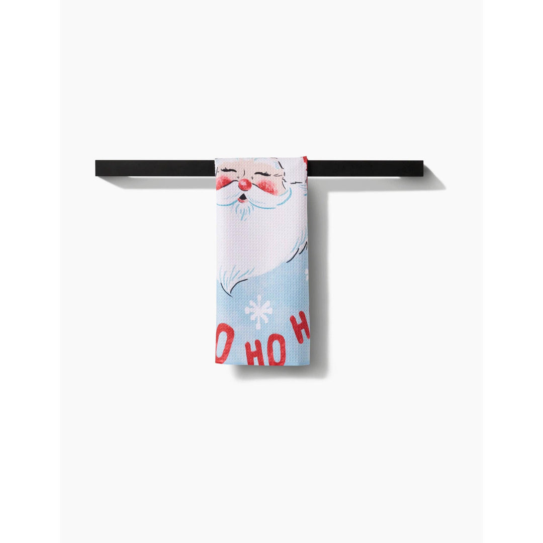 Merry Santa Claus Tea Towel