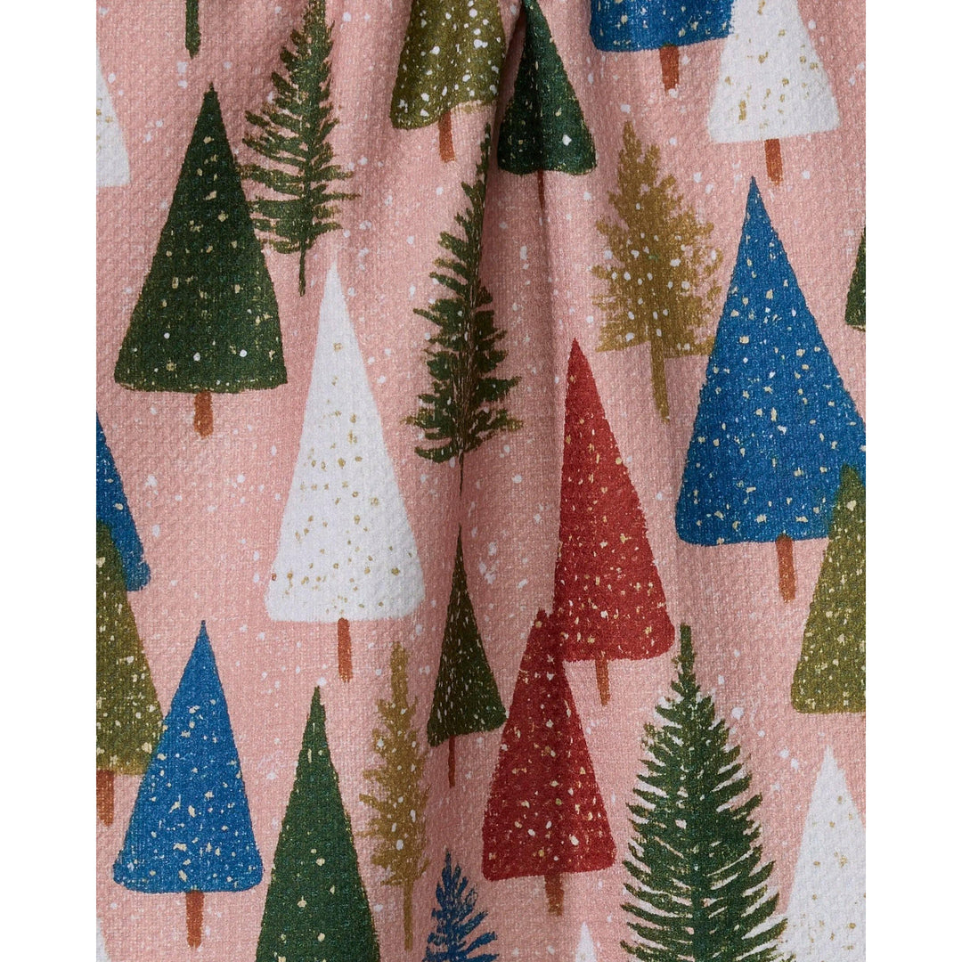 Snowdrift Pines Tea Towel