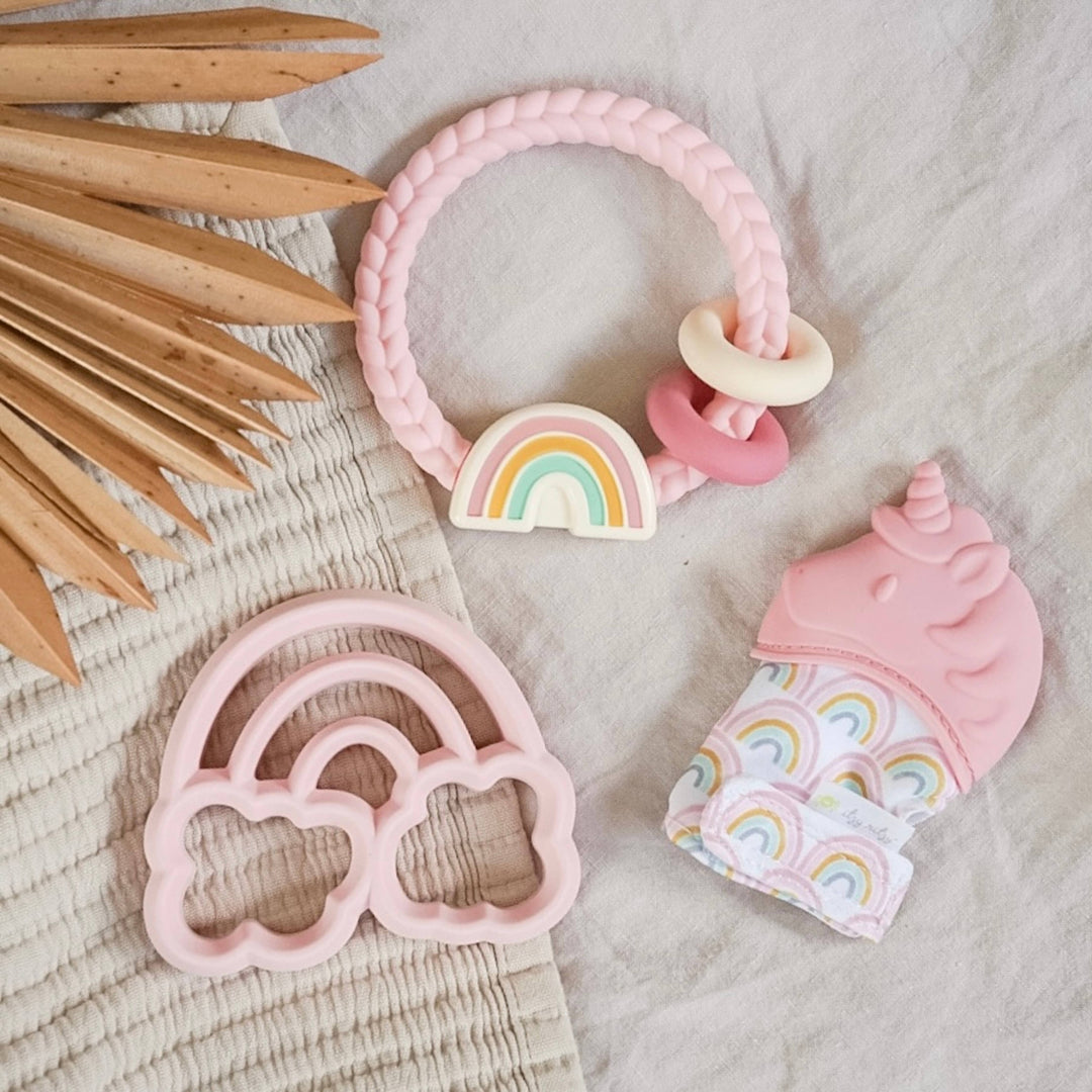 Itzy Ritzy Rattle™ Silicone Teether Rattles
