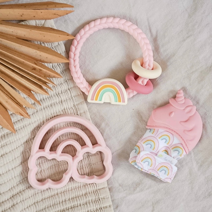 Itzy Ritzy Rattle™ Silicone Teether Rattles
