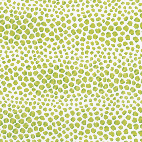 Just Spots Lime Gift Wrap - One 30" X 8' Roll