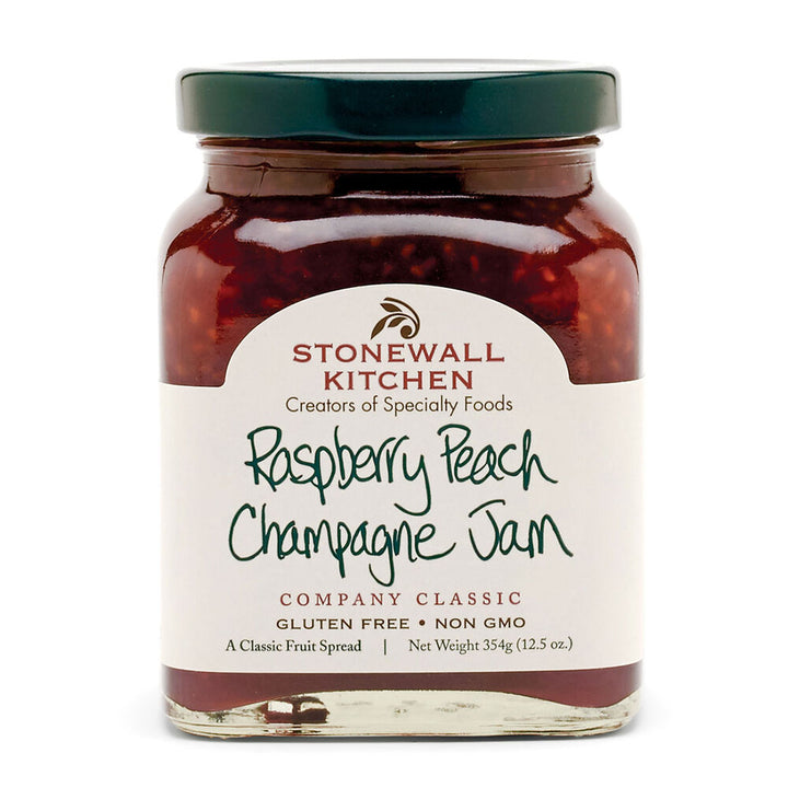Stonewall Kitchen Raspberry Peach Champagne Jam 12.5 oz